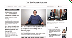Desktop Screenshot of budapestbeacon.com